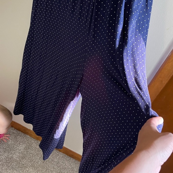 Latched Mama Sapphire Dots Momper Maxi with sleeves - Picture 7 of 7